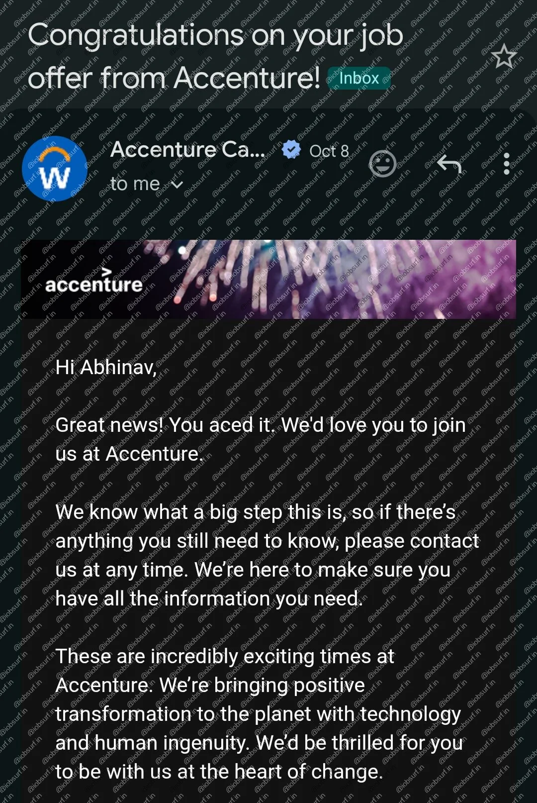 JobSurf Success Story