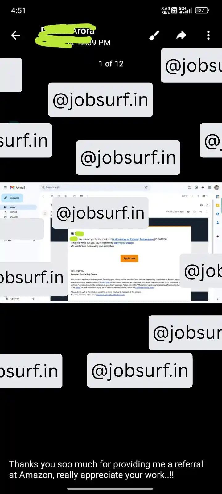 JobSurf Success Story