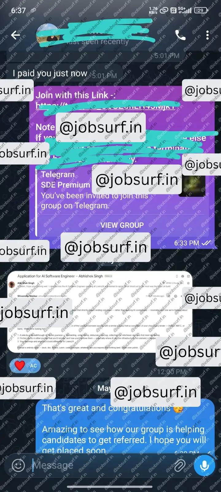 JobSurf Success Story May 2026