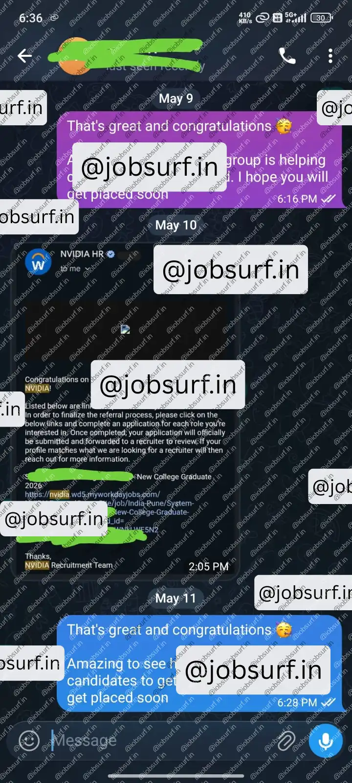 JobSurf Success Story May 2026