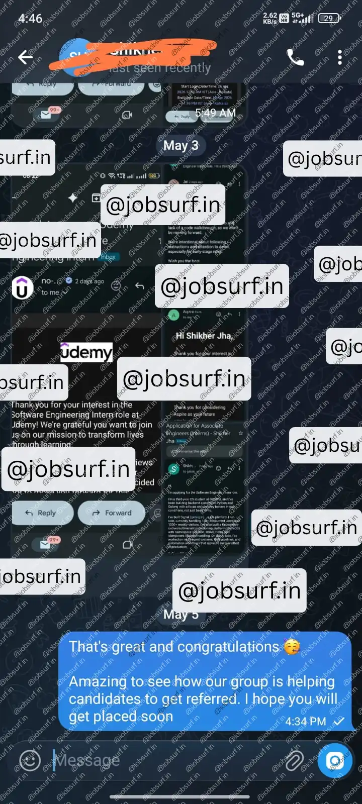 JobSurf Success Story May 2026
