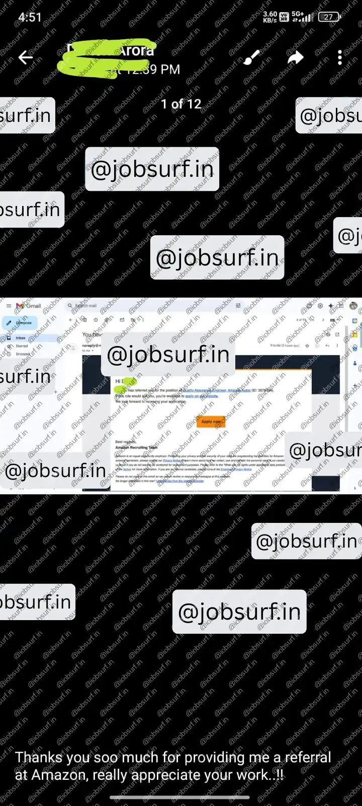 JobSurf Success Story May 2026