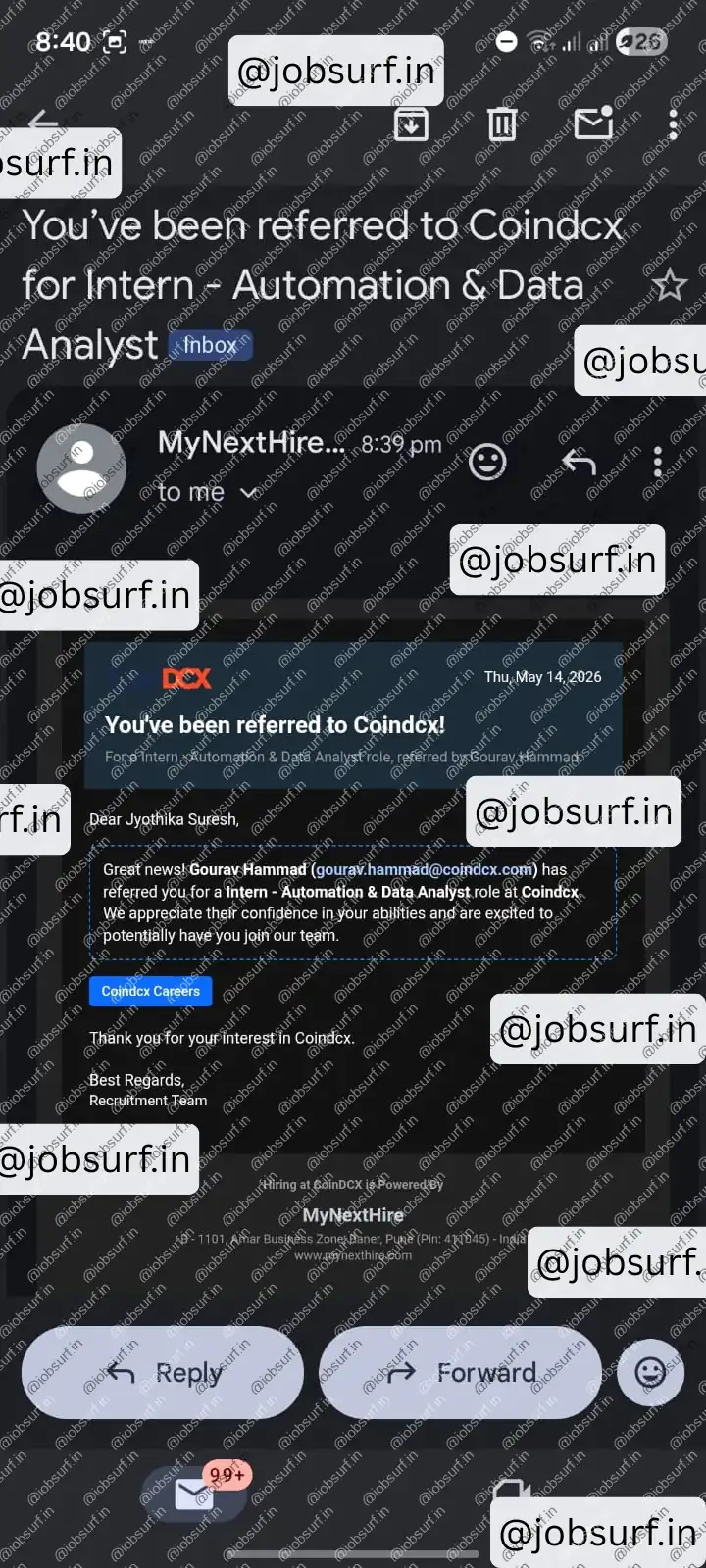 JobSurf Success Story May 2026