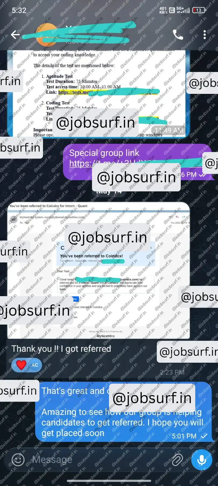 JobSurf Success Story May 2026