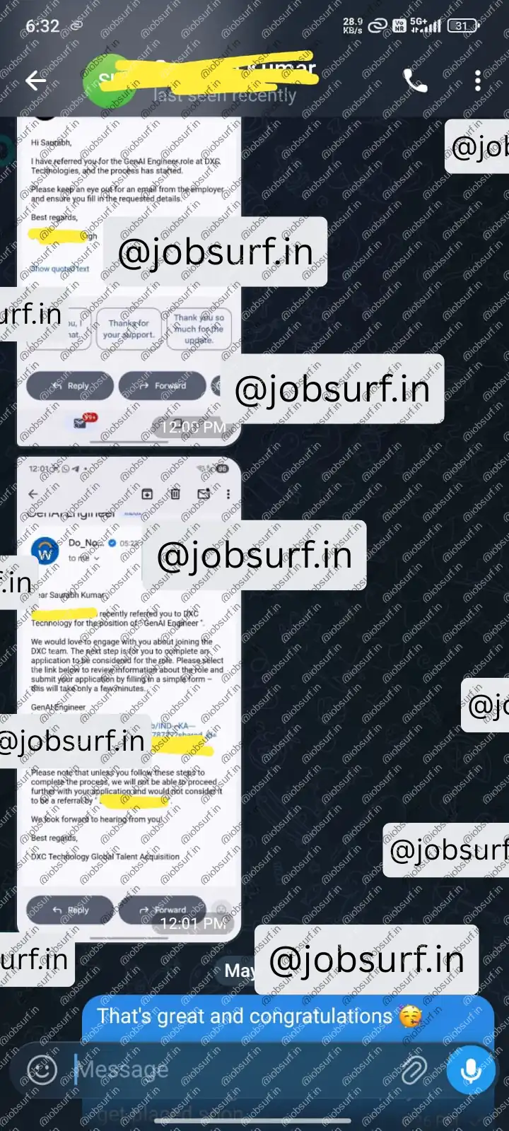 JobSurf Success Story May 2026
