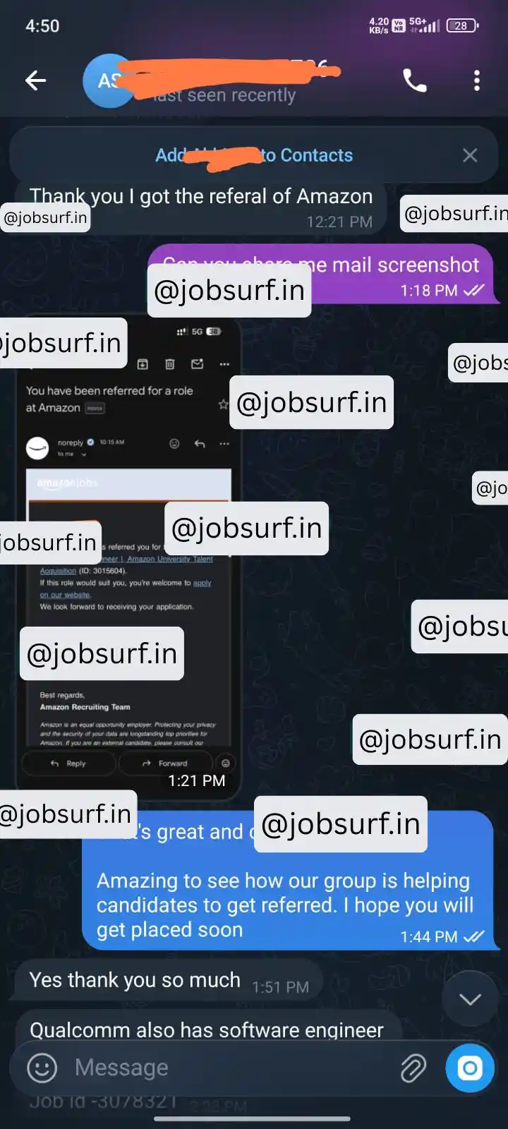JobSurf Success Story